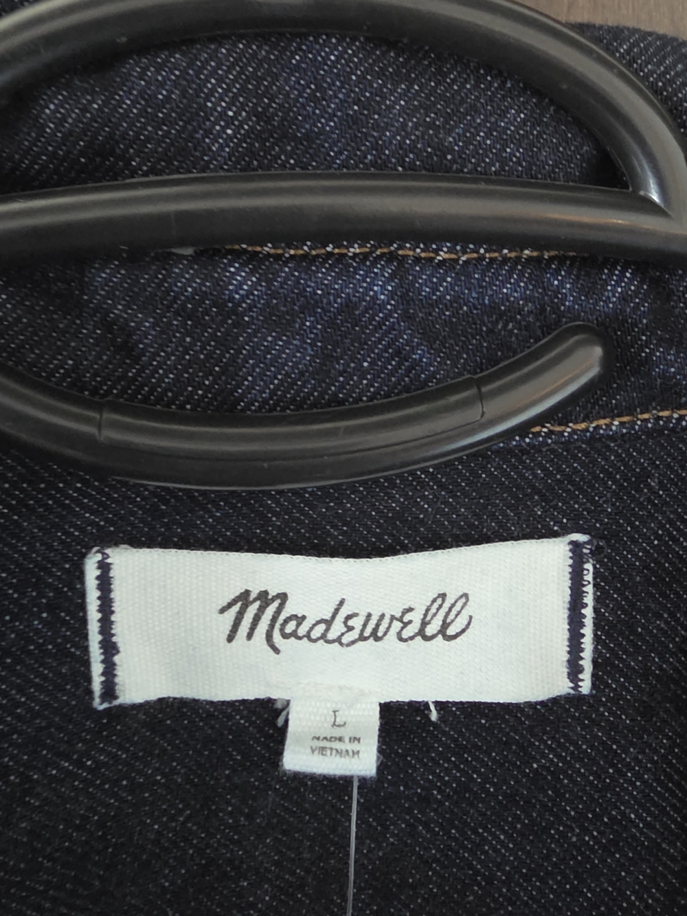 Madewell Denim Popover Mini Dress - Picture 8 of 11